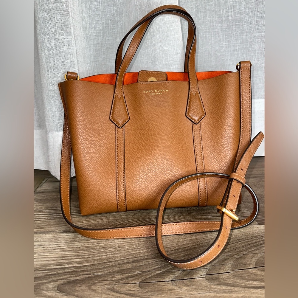 Tory Burch Small Perry Triple-Compartment Tote Bag